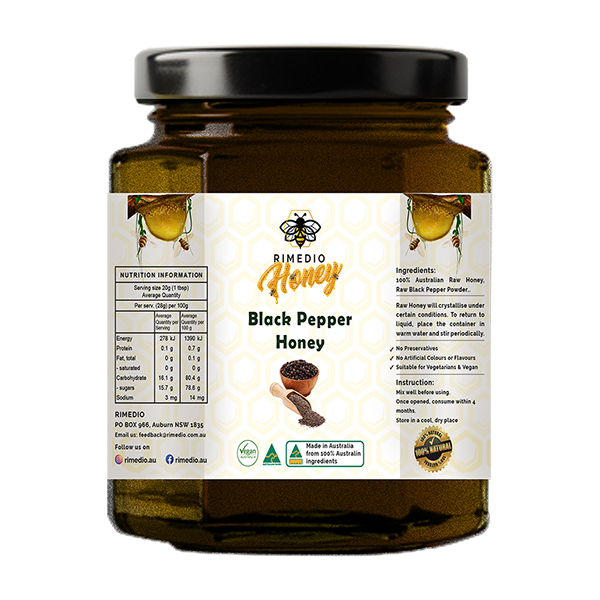 Black Pepper Honey