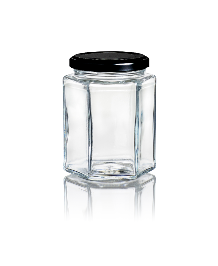 Hexagonal Jar 110ml (150g)